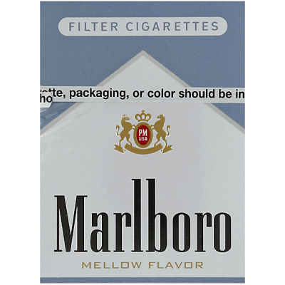 Marlboro Cigarettes, Filter, Silver Pack 72’s