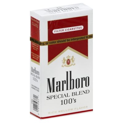 Marlboro Cigarettes, Filter, Special Blend, 100’s, Flip Top Box