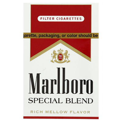 Marlboro Cigarettes, Filter, Special Blend, Flip Top Box