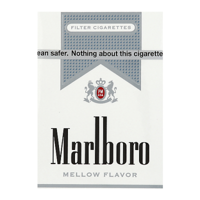 Marlboro Mellow Silver Pack Filter Cigarettes