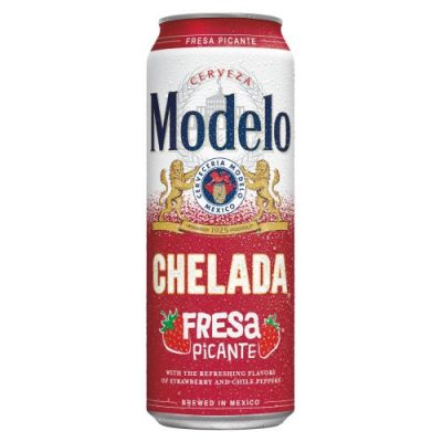 Modelo Chelada Fresa Picante Flavored Beer, 24 Fl Oz Can