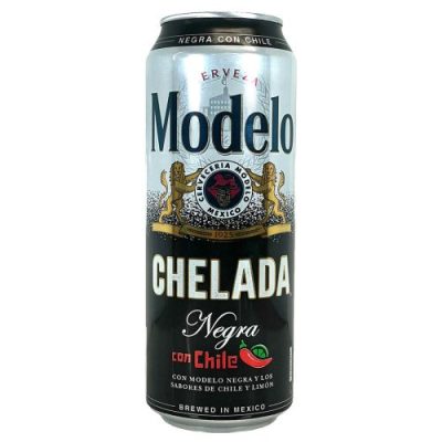 Modelo Chelada Negra Con Chile Beer 24 Fl Oz