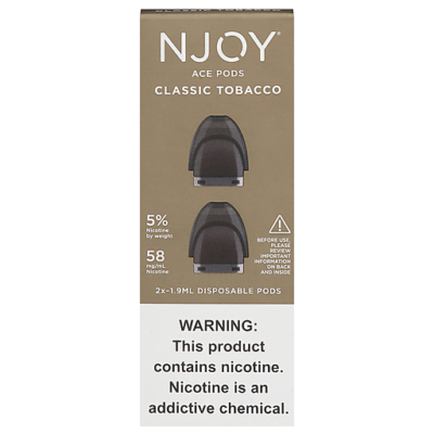 Njoy Ace Pods, Classic Tobacco