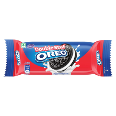 Oreo Sandwich Cookies, Chocolate, Double Stuf, King Size