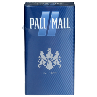 Pall Mall Cigarettes, 100’s Box