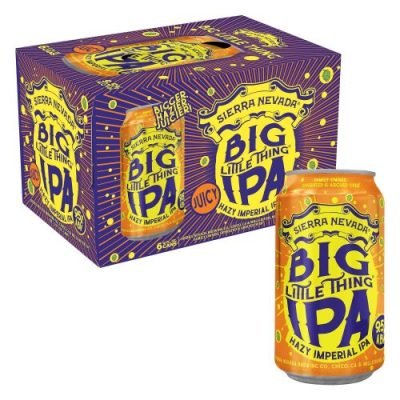 Sierra Nevada Big Little Thing Imperial IPA Craft Beer, 6 Pack, 12 Oz Cans