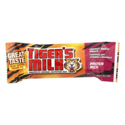 Tiger’s Milk Protein Rich Nutrition Bar – 1.23 Oz, 24 Bars