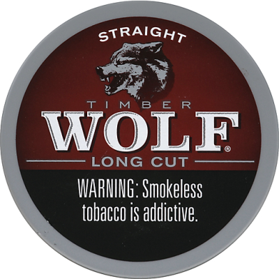Timber Wolf Snuff, Moist, Long Cut, Straight