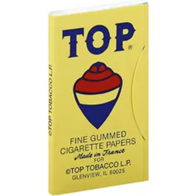 Top Cigarette Papers, Fine Gummed