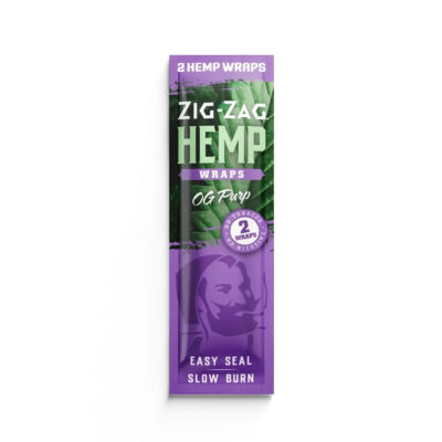 Unique Distributors Zig Zag Hemp Wrap OG Purp