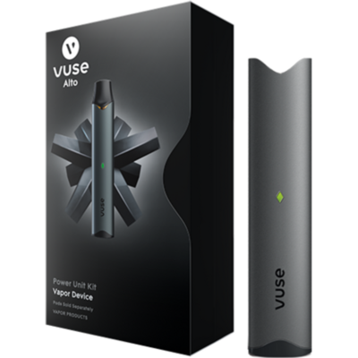 Vuse Alto Vapor Device, Power Unit Kit, Black