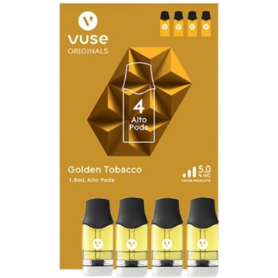 Vuse Originals 5.0% Nic Golden Tobacco Alto Pods
