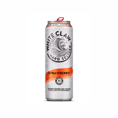 White Claw Strawberry Hard Seltzer 19.2oz Can