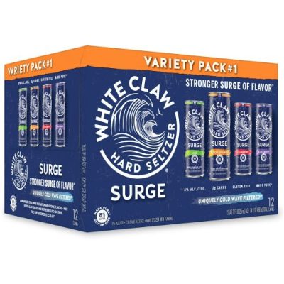 White Claw Surge Hard Seltzer Variety #1 12 Pack/12 Oz Cans