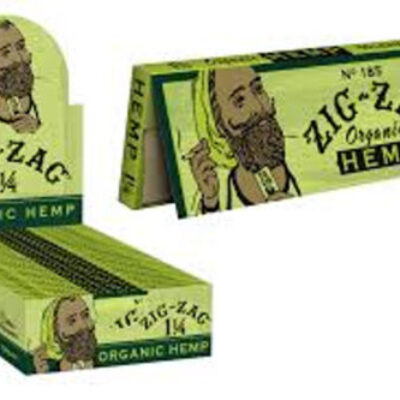 Zig Zag Organic Hemp Rolling Papers – 1.25″