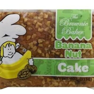 Brownie Baker Banana Nut Cake – 4 Oz