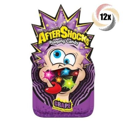 AfterShocks Popping Candy Blue Raspberry .33oz 24c