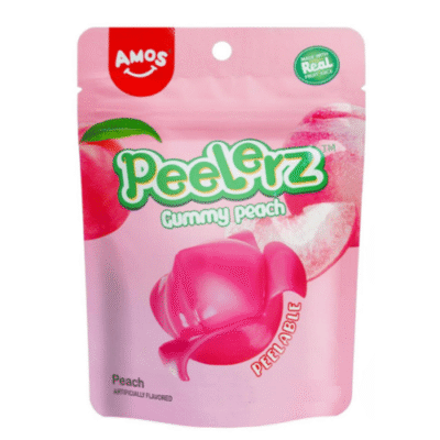 Amo’s Peelerz 6 Oz. Peach Gummy