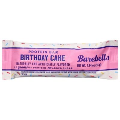 Barebells Protein Bar, Birthday Cake