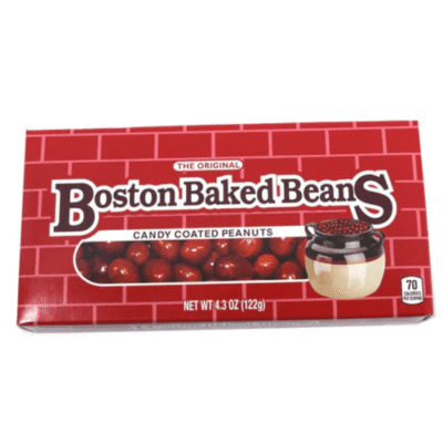 Boston Baked Beans Candy Coated Peanuts Theater Box