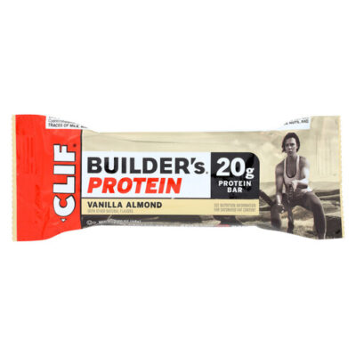 Clif Builders Vanilla Almond Protein Bar – 2.4 Ounce