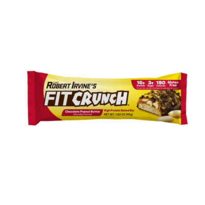 FitCrunch Whey Protein Baked Bar, Chocolate Peanut Butter