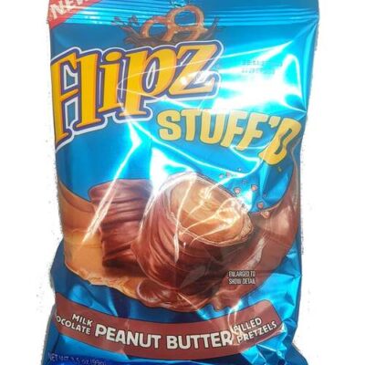 Flipz Stuff’d Milk Chocolate Peanut Butter Filled Pretzels