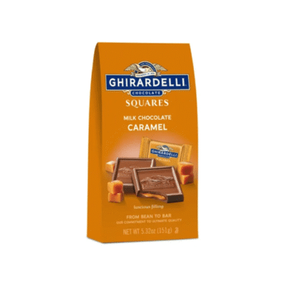 Ghirardelli Milk Chocolate Caramel Squares Bag