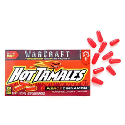 Hot Tamales Fierce Cinnamon Chewy Candy Theater Box