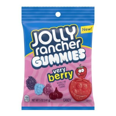 Jolly Rancher Very Berry Gummies Peg Bag