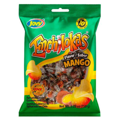 Jovy Tamarind Covered Mango Flavor Gummies With Chili 5.29 Oz