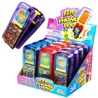 Kidsmania Candy, Flip Phone Pop, Blue Raspberry