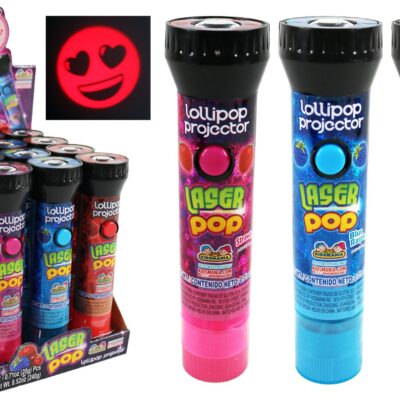 Kidsmania Laser Pop Projector Candy 0.74 Oz Each
