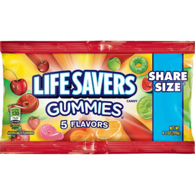 Life Savers Gummies 5 Flavors Gummy Candy Share Size Bag