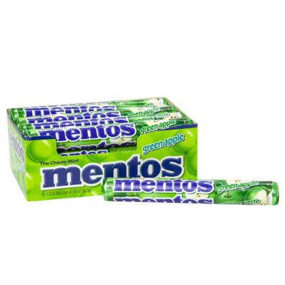 Mentos Chewy Mints, Green Apple