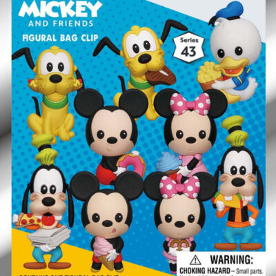 Mickey Mouse Disney 3D Figural Keyring Series 43 & Friends Mystery Pack