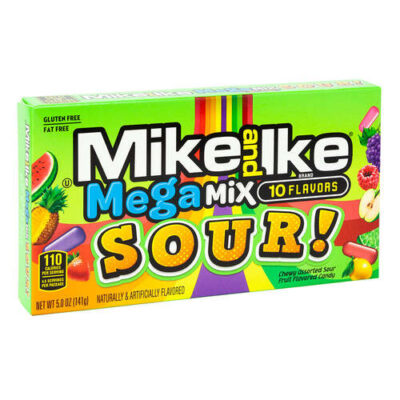 Mike And Ike Mega Mix Sour! Chewy Candy Box