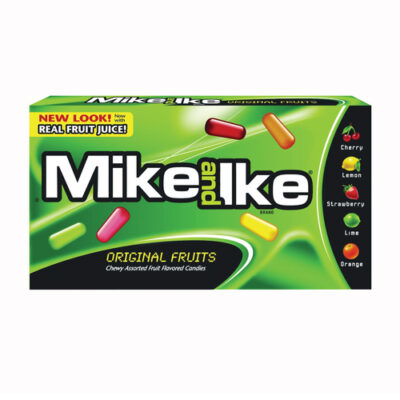 Mike and Ike 141g Original Fruits Chewy Assorted Fruit Flavored Candy