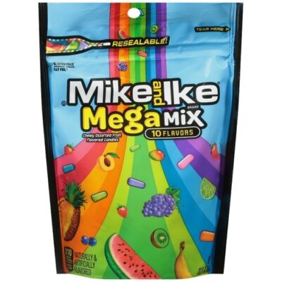 Mike and Ike Candy, 10 Flavors, Mega Mix