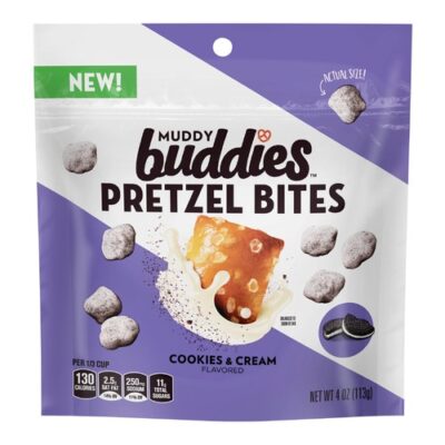 Muddy Buddies Pretzel Bites, Peanut Butter & Chocolate 4 Oz