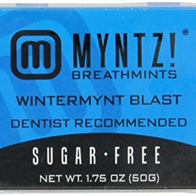 Myntz Wintermynt Blast Breathmints, 1.75-Ounce Containers
