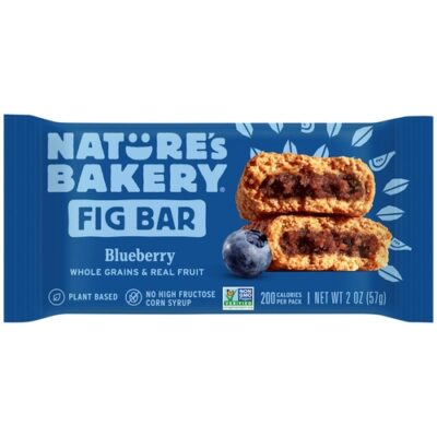 Nature’s Bakery Whole Wheat Blueberry Fig Bar Twin Pack, 2 Oz