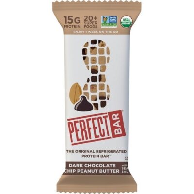 Perfect Bar Dark Chocolate Chip Peanut Butter With Sea Salt Protein