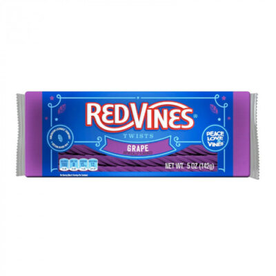 Red Vines Grape Licorice Twists, 5oz Tray