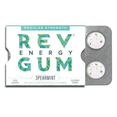 Rev Gum Sugar Free Spearmint Energy