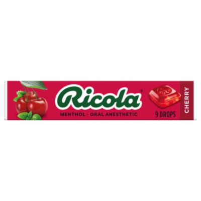 Ricola Drops Cherry Oral Anesthetic