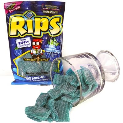 Rips Blue Raspberry Peg Bag 4 Oz