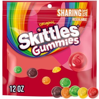 Skittles Original Gummy Candy, Sharing Size, 12 Oz Bag