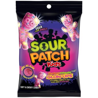 Sour Patch Kids Glow Ups Soft & Chewy Candy – 6.7oz