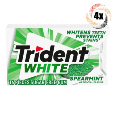 Trident Spearmint Sugar Free Gum, 14 Pieces